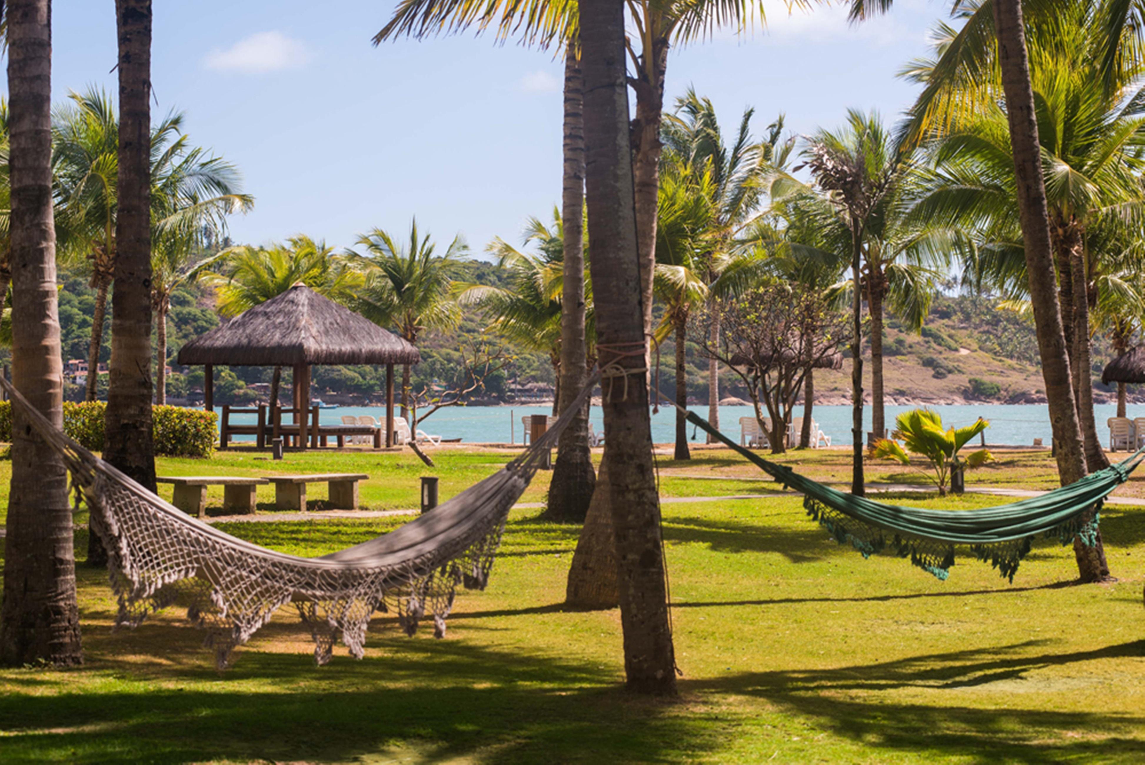 Vila Gale Cabo Cabo de Santo Agostinho Exterior photo Hammocks at the beach